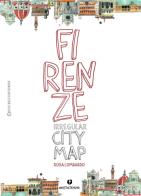 Firenze. Irregular city map di Rosa Lombardo edito da Ideestortepaper