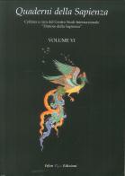 Quaderni della Sapienza vol.6 edito da Irfan