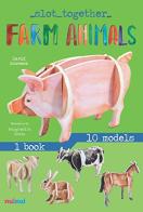 Farm animals. Slot together. Con Materiale a stampa miscellaneo di David Hawcock edito da Nuinui