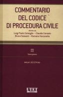 Commentario del codice di procedura civile vol.3.1 edito da Utet Giuridica
