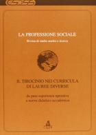 La professione sociale vol.32 edito da CLUEB