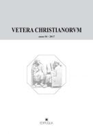 Vetera christianorum. Rivista del Dipartimento di studi classici e cristiani dell'Università degli studi di Bari (2017) vol.54 edito da Edipuglia