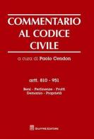 Commentario al codice civile. Artt. 810-951: Beni, pertinenze, frutti, demanio, proprietà edito da Giuffrè