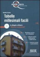 Tabelle millesimali facili. Con CD-ROM di Rodolfo Cusano edito da Edizioni Giuridiche Simone