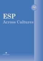 ESP Across Cultures (2017) vol.14 edito da Edipuglia