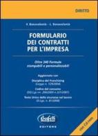 Formulario dei contratti per l'impresa. Con CD-ROM di Valeria Bonavolontà, Luigi M. Bonavolontà edito da Buffetti