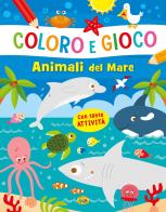Animali del mare. Coloro e gioco. Ediz. a colori edito da Grillo Parlante