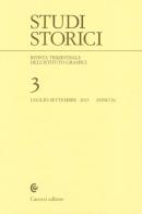 Studi storici (2013) vol.3 edito da Carocci