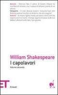 I capolavori vol.2 di William Shakespeare edito da Einaudi