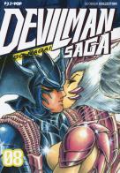 Devilman saga vol.8 di Go Nagai edito da Edizioni BD