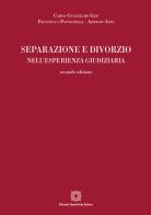 Separazione e divorzio nell'esperienza giuridica di Carlo G. Izzo, Francesca Pantanella, Adriano Izzo edito da Edizioni Scientifiche Italiane
