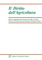 Il diritto dell'agricoltura (2018) vol. 2 edito da Edizioni Scientifiche Italiane
