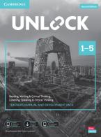 Unlock. Level 1-5. Teacher's manual. Per le Scuole superiori. Con File audio per il download edito da Cambridge