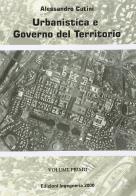 Urbanistica e governo del territorio di Alessandro Cutini edito da Ingegneria 2000