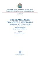 L' interpretazione tra legge e contratto edito da Edizioni Scientifiche Italiane