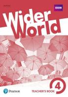 Wider world. Teacher's book. Per le Scuole superiori. Con espansione online. Con DVD-ROM vol.4 edito da Pearson Longman