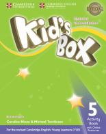 Kid's box. Level 5. Activity book. British English. Per la Scuola elementare. Con e-book. Con espansione online di Caroline Nixon, Michael Tomlinson edito da Cambridge