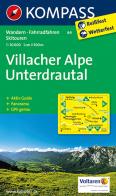 Carta escursionistica n. 64. Villacher Alpe, Unterdrautal 1:50.000 edito da Kompass