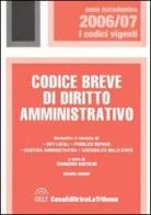 Codice breve di diritto amministrativo edito da La Tribuna