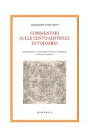 Commentari sulle cento sentenze di Tolomeo di Giovanni Pontano edito da Agorà & Co. (Lugano)