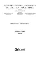 Giurisprudenza annotata di diritto industriale. Repertorio sistematico (2008-2018) vol.38-47 edito da Giuffrè