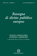 Rassegna di diritto pubblico europeo (2018) vol.2 edito da Edizioni Scientifiche Italiane