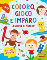 Lettere e numeri. Coloro, gioco e imparo. Ediz. a colori edito da Grillo Parlante