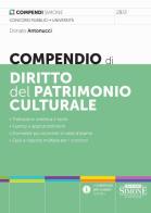 Compendio di diritto del patrimonio culturale di Donato Antonucci edito da Edizioni Giuridiche Simone