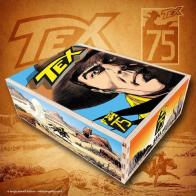 Tex 75. Box legno. Con shopper in tela, cartolina di Graziano Frediani, Mauro Boselli, Giorgio Giusfredi edito da Sergio Bonelli Editore