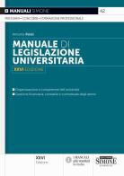 Manuale di legislazione universitaria di Antonio Rossi edito da Edizioni Giuridiche Simone