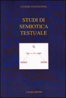 Studi di semiotica testuale di Luciano Vitacolonna edito da Carabba