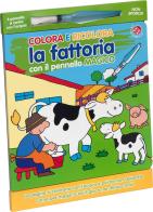 Colora e ricolora la fattoria con il pennarello magico. Ediz. illustrata di Raffaella Bolaffio edito da La Coccinella