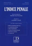 L' indice penale (2018) vol.1 edito da Dike Giuridica