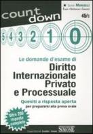 Le domande d'esame di diritto internazionale privato e processuale edito da Edizioni Giuridiche Simone