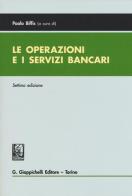 Le operazioni e i servizi bancari edito da Giappichelli