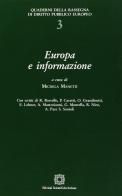 Europa e informazione edito da Edizioni Scientifiche Italiane