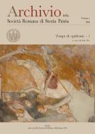 Archivio della Società romana di storia patria vol. 144 edito da Società Romana Storia Patria