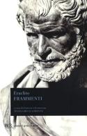 Frammenti. Testo greco a fronte di Eraclito edito da Rizzoli