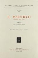 Il Marzocco (Firenze 1896-1932). Indici generali edito da Olschki