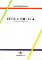 Fede e società (febbraio 2011-settembre 2013) di Salvatore Rinaldi edito da Edizioni Eva