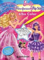 Barbie. La Principessa & la Pop Star. Albo Color edito da Giunti Junior