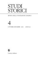 Studi storici (2021) vol.4 edito da Carocci