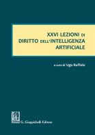 XXVI lezioni di diritto dell'intelligenza artificiale edito da Giappichelli