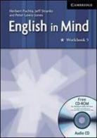 English in mind. Workbook. Level 5. Con CD Audio. Per le Scuole superiori. Con CD-ROM di Herbert Puchta edito da Cambridge University Press