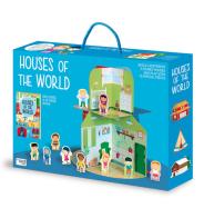 Houses of the world. Ediz. illustrata. Con gadget di Matteo Gaule, Irena Trevisan edito da Sassi