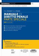 Manuale di diritto penale. Parte speciale di Pietro Emanuele, Rocco Pezzano edito da Edizioni Giuridiche Simone