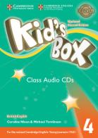 Kid's box. Level 4. Class audio CD. British English. Per la Scuola elementare di Caroline Nixon, Michael Tomlinson edito da Cambridge