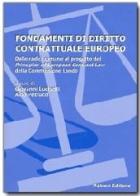 Fondamenti di diritto contrattuale europeo edito da Pàtron