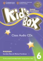 Kid's box. Level 6. Class audio CD. British English. Per la Scuola elementare di Caroline Nixon, Michael Tomlinson edito da Cambridge