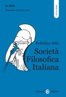Bollettino della società filosofica italiana. Nuova serie (2021) vol.3 edito da Carocci